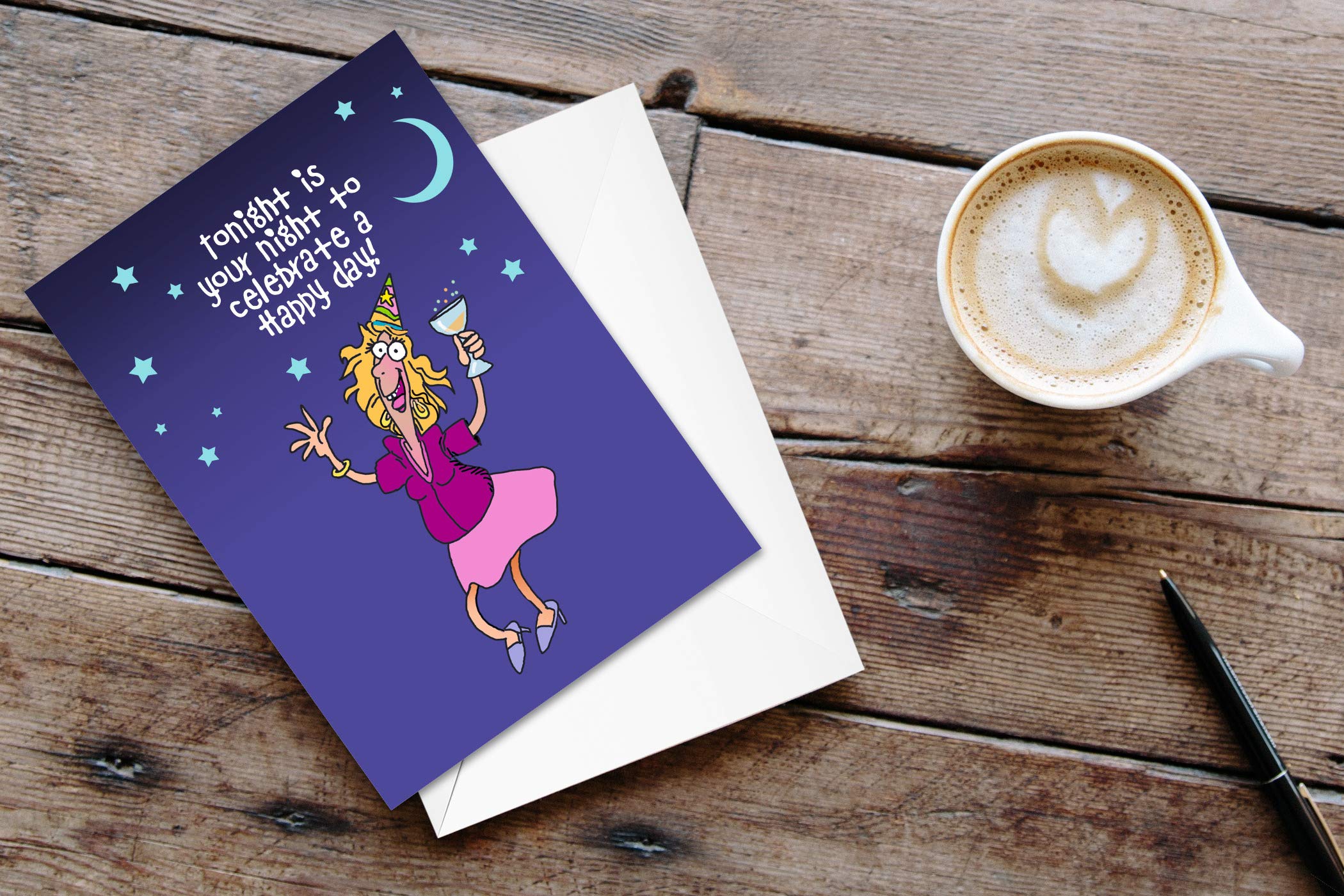 Stonehouse Collection Funny Assorted Birthday Cards & Assorted Notepads - USA Made- 25 Birthday Cards & 8 Notepads - Image 5