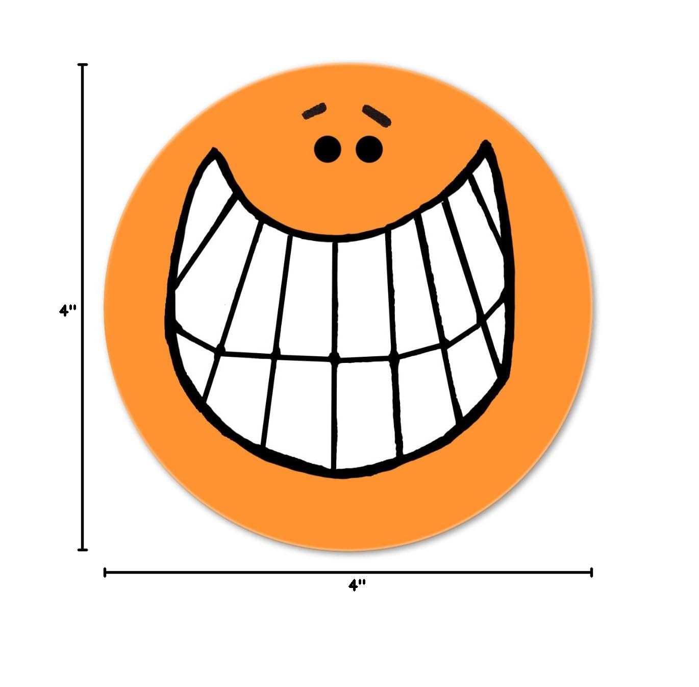 Funny Face Drink Coasters - Double Sided Coaster Set for Drinks - Disposable, Recyclable 25 Count Pack - Thick and Absorbent Paper Circle Coasters (Faces) - Image 5