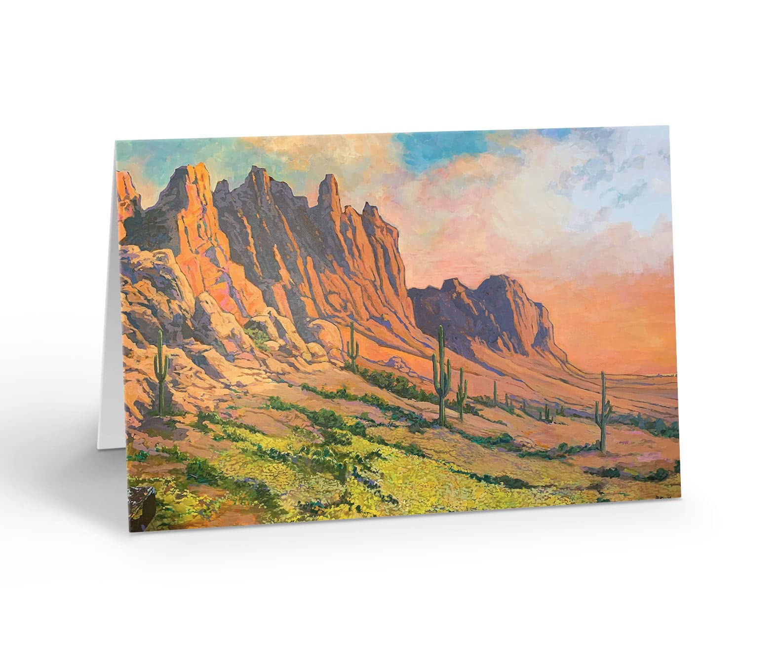 Stonehouse Collection | Arizona Mountain Note Cards - 10 Boxed Cards & Envelopes - Desert Mountain Note Cards (Assorted) - Image 6