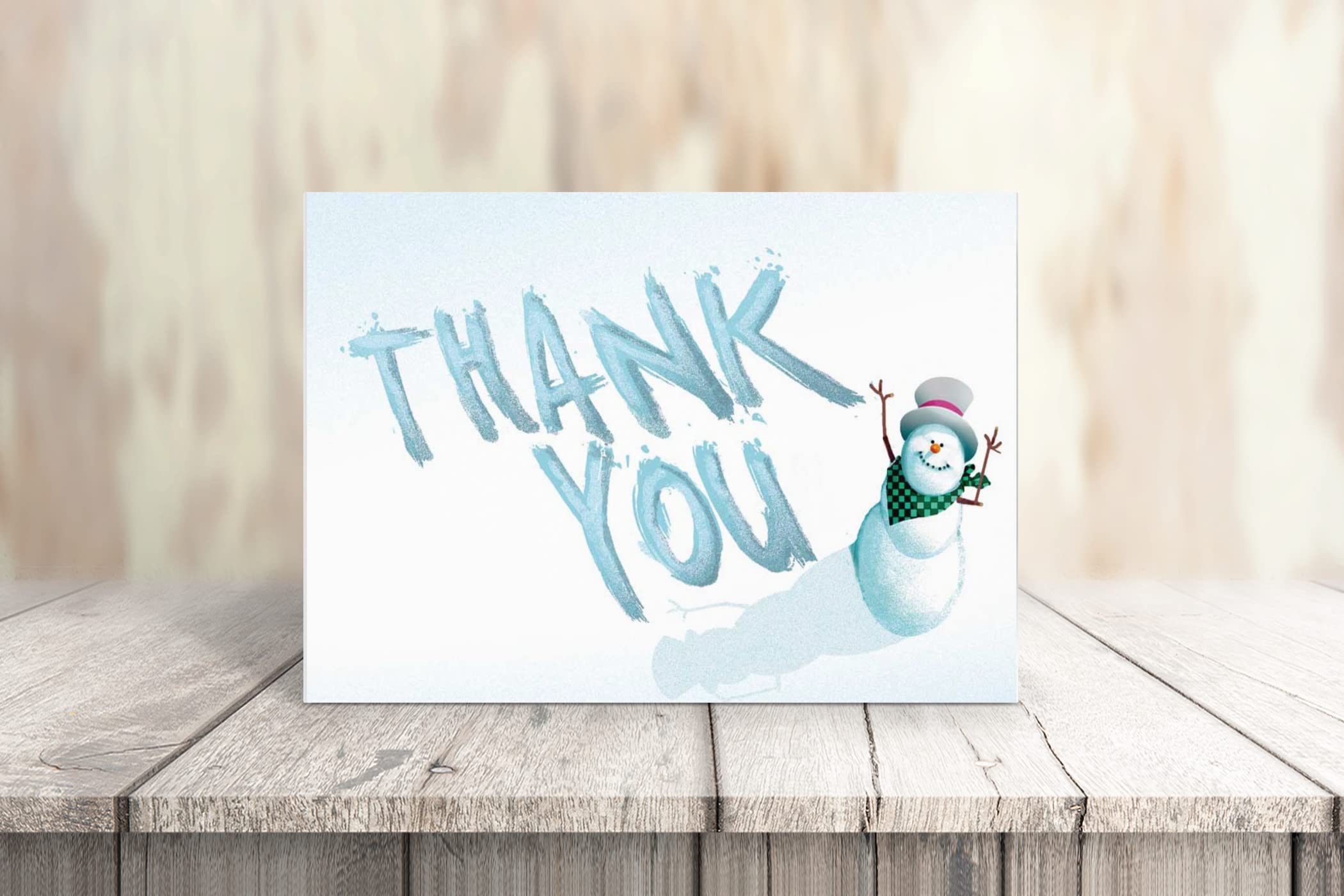 Stonehouse Collection Assorted Holiday Note Card Pack - Blank Winter Snowman Note Cards & Envelopes - Holiday Note Cards - USA Made - Image 4