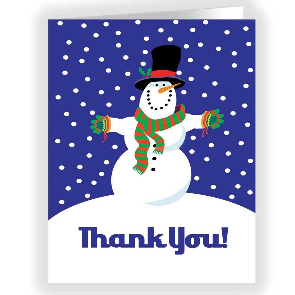 Stonehouse Collection Assorted Holiday Note Card Pack - Blank Winter Snowman Note Cards & Envelopes - Holiday Note Cards - USA Made - Image 6