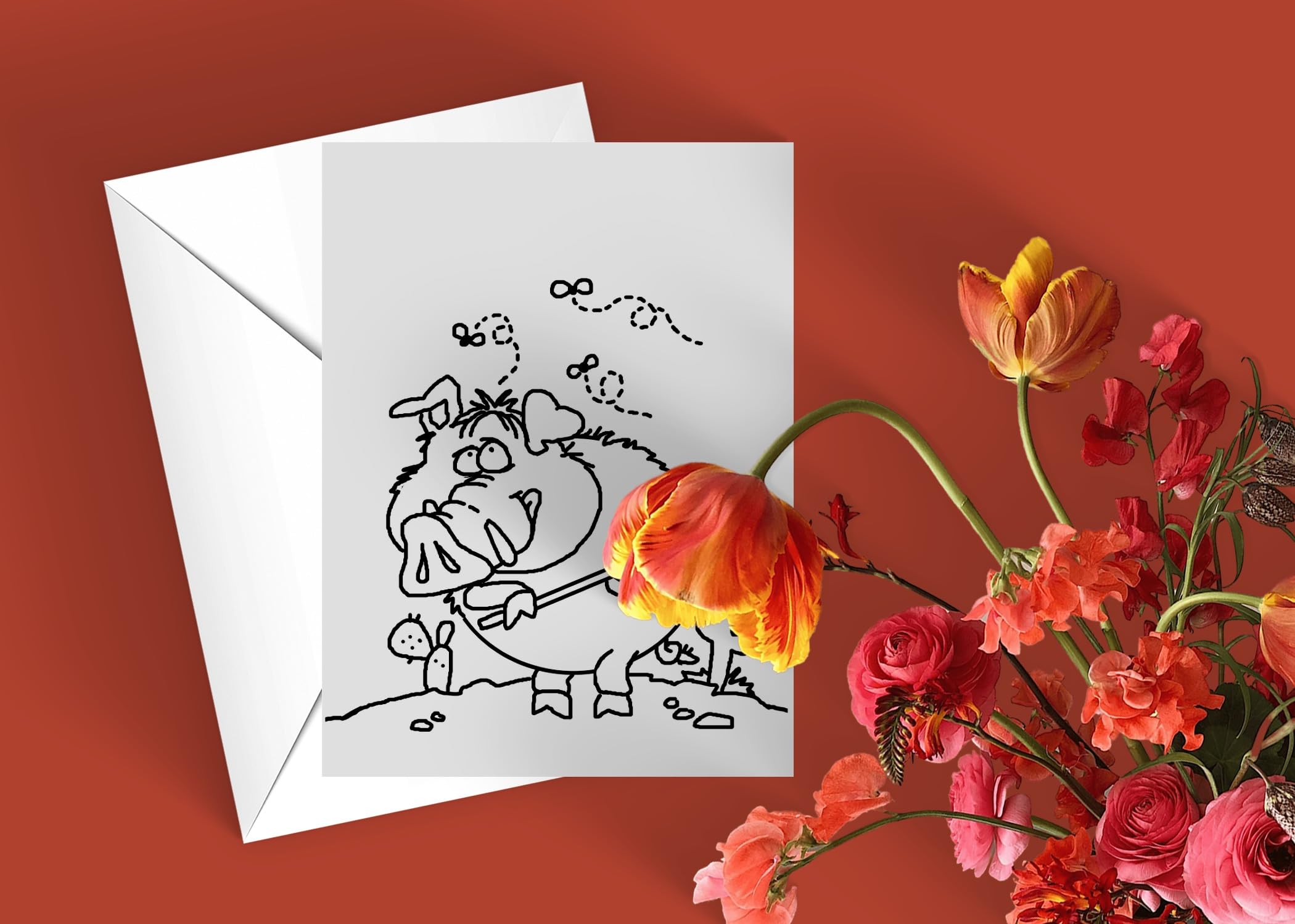 Stonehouse Collection Color-Your-Own Greeting Cards for Kids Pack of 12 6.25" x 4.5" Blank Inside Fun DIY Cards for Birthdays, Thank You Notes & More! (Assorted) - Image 3