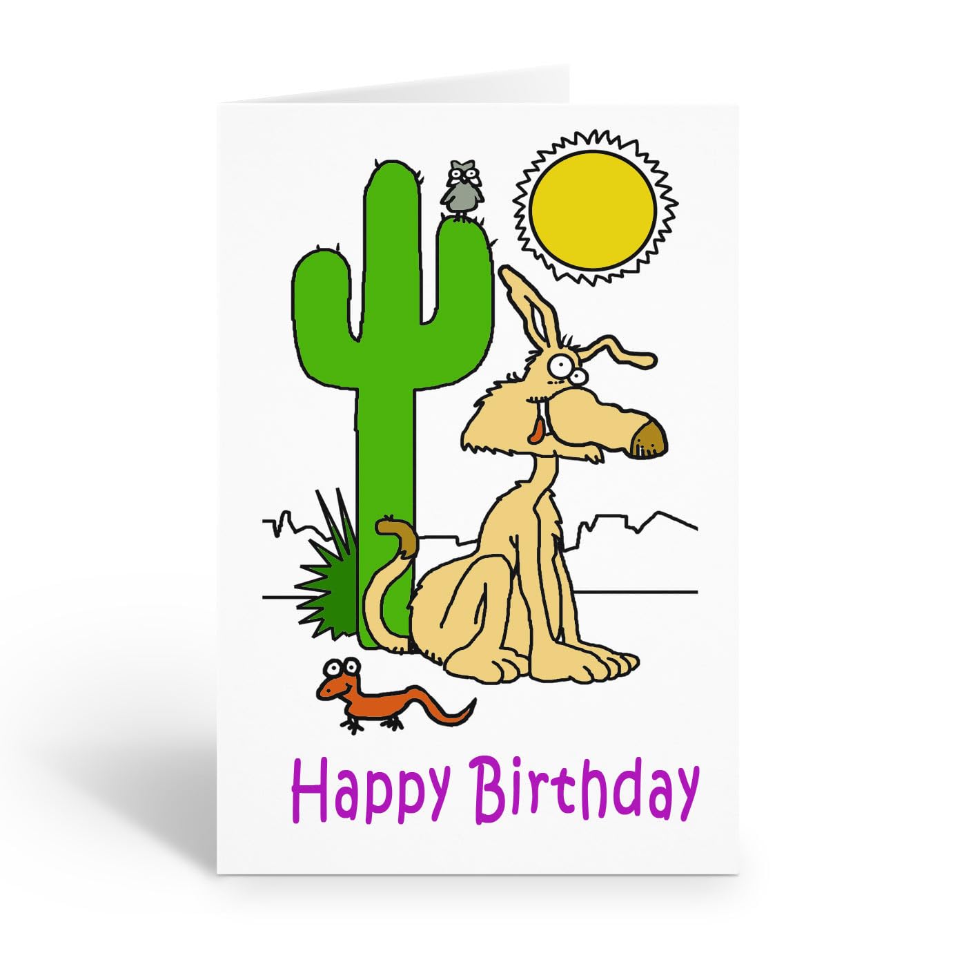 Stonehouse Collection Color-Your-Own Greeting Cards for Kids Pack of 12 6.25" x 4.5" Blank Inside Fun DIY Cards for Birthdays, Thank You Notes & More! (Assorted) - Image 4