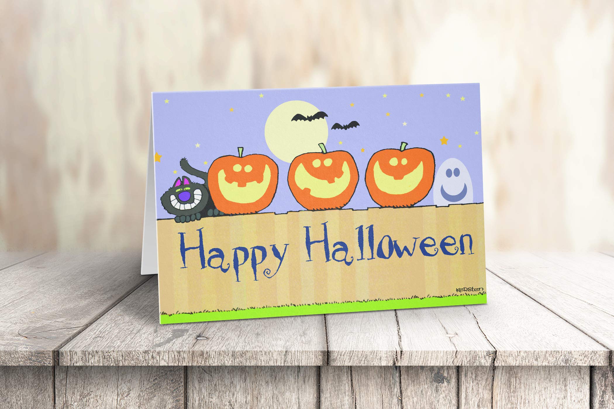 Stonehouse Collection Funny Assorted Halloween Boxed Cards - 16 Halloween Greeting Cards & Envelopes - Image 7