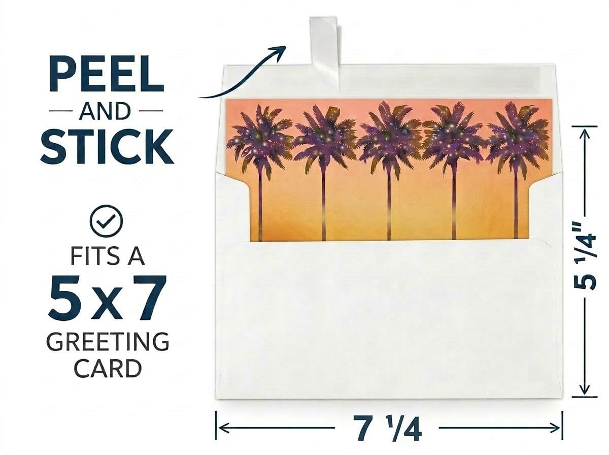 Stonehouse Collection, Christmas Airplane Greeting Card, Santa Flying with Reindeer Beside Commercial Airliner, 5x7 Inches – 18 Boxed Aviation Cards - Made in the USA (Standard) - Image 7