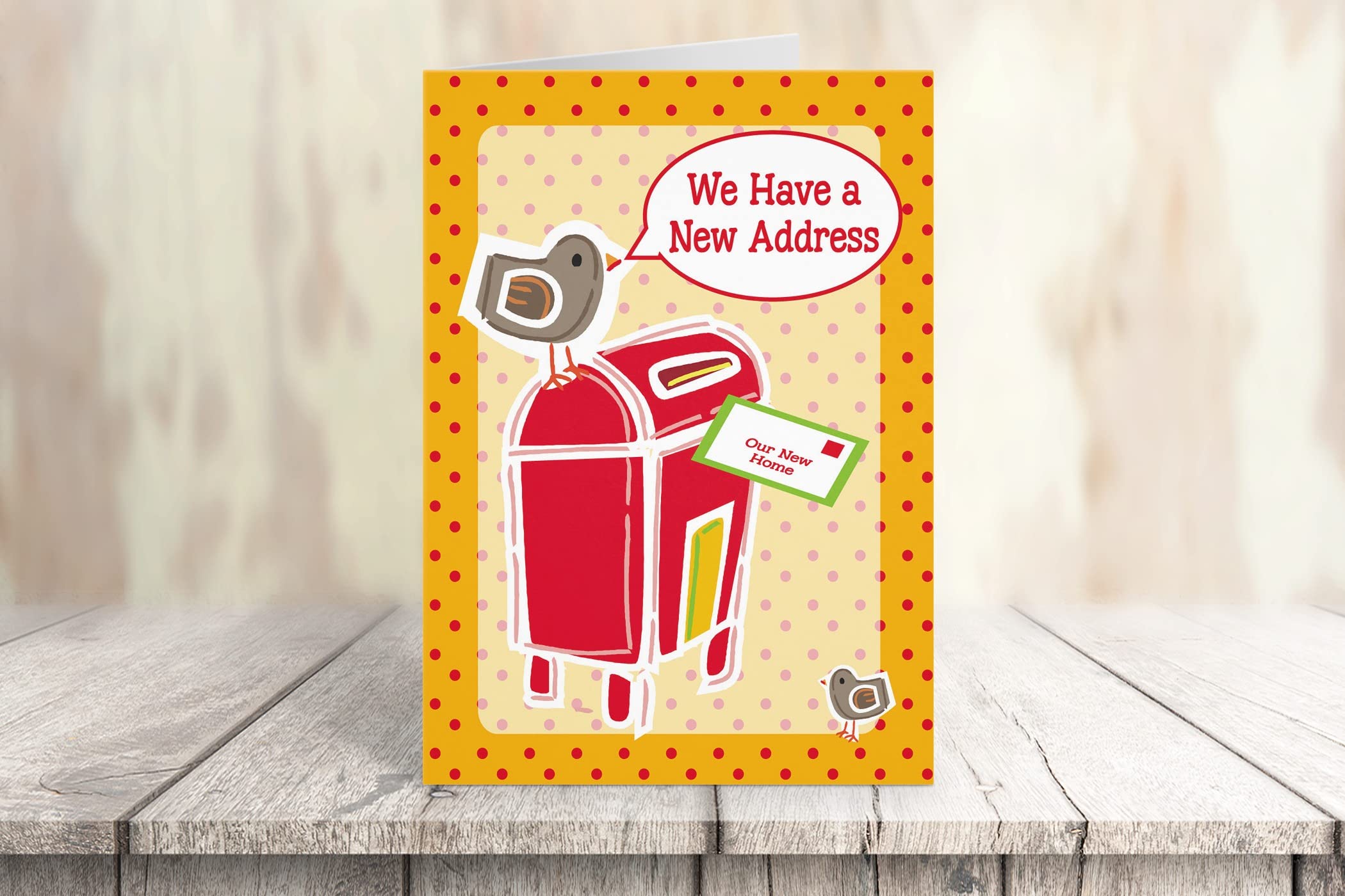 Stonehouse Collection | Personalized Moving Cards | New Address Note Cards | 24 Custom Boxed Change of Address Cards & Envelopes | USA Made (Mailbox) (Personalized) - Image 3