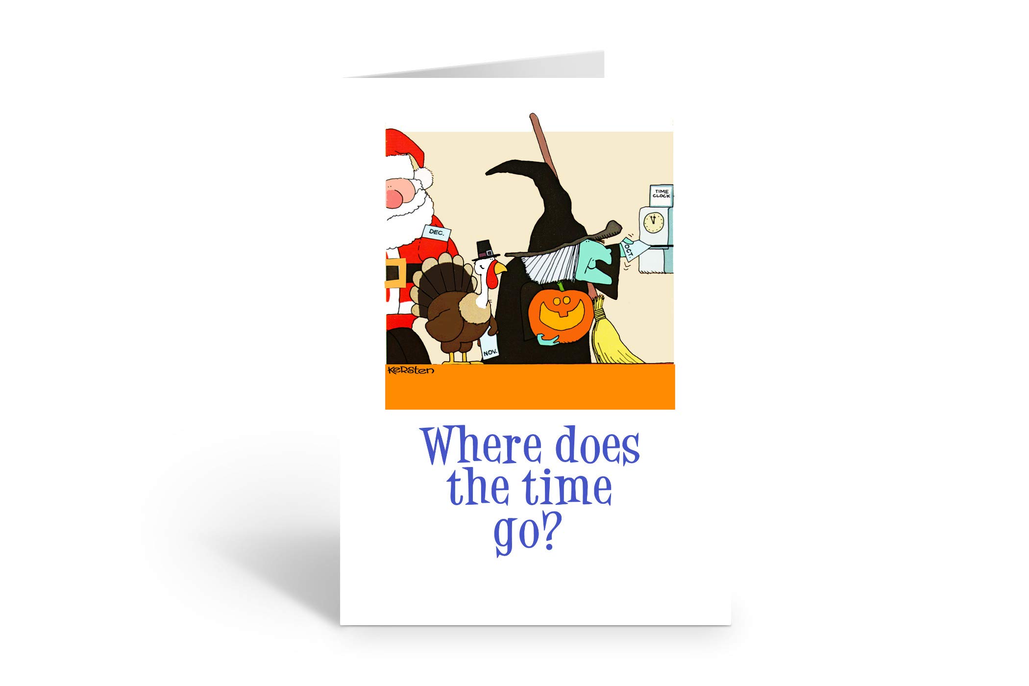 Stonehouse Collection Funny Assorted Halloween Boxed Cards - 16 Halloween Greeting Cards & Envelopes - Image 4